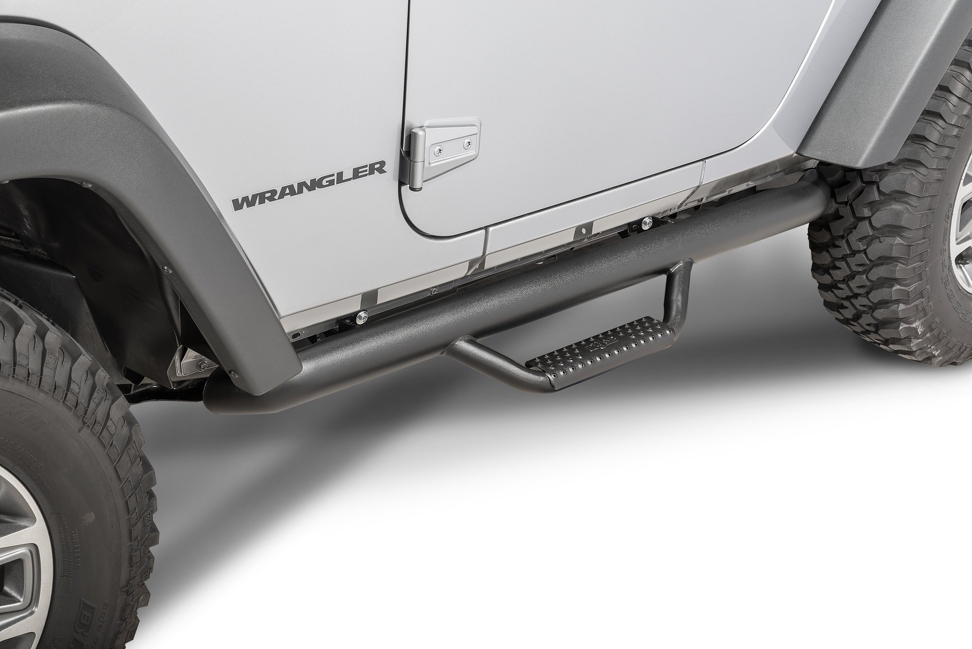 N FAB Nerf Steps for 07 18 Jeep Wrangler JK 2 Door